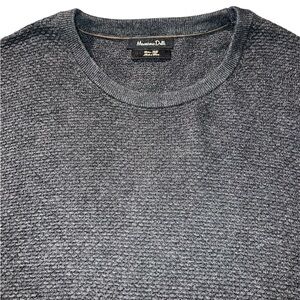 MASSIMO DUTTI Men Round Neck Cotton Silk Jumper Pullover Sweater Size S